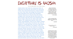 Desktop Screenshot of everythingisracism.com