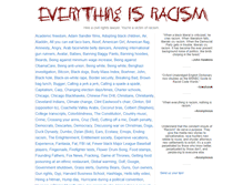 Tablet Screenshot of everythingisracism.com